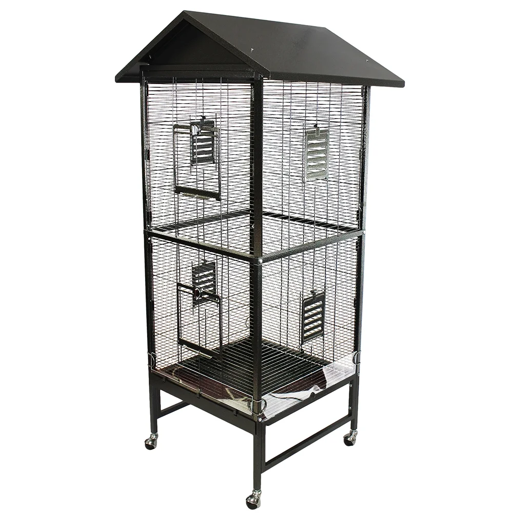 Peak Roof Cage - for Chinchillas, Sugar Gliders, Squirrels, Small Animals