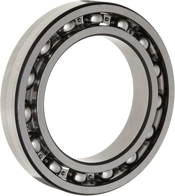 FAG Bearings 6322-C4 Single Row Radial Bearing, ABEC 1 Precision, Open, Steel Cage, C4 Clearance, Metric, 110mm ID, 240mm OD, 50mm Width, 6300rpm
