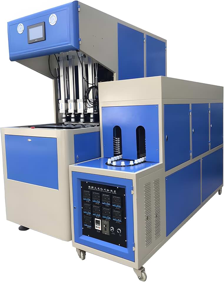 Small Semi Automatic Simple Fully Automatic 2 Cavity PET Blowing Machine
