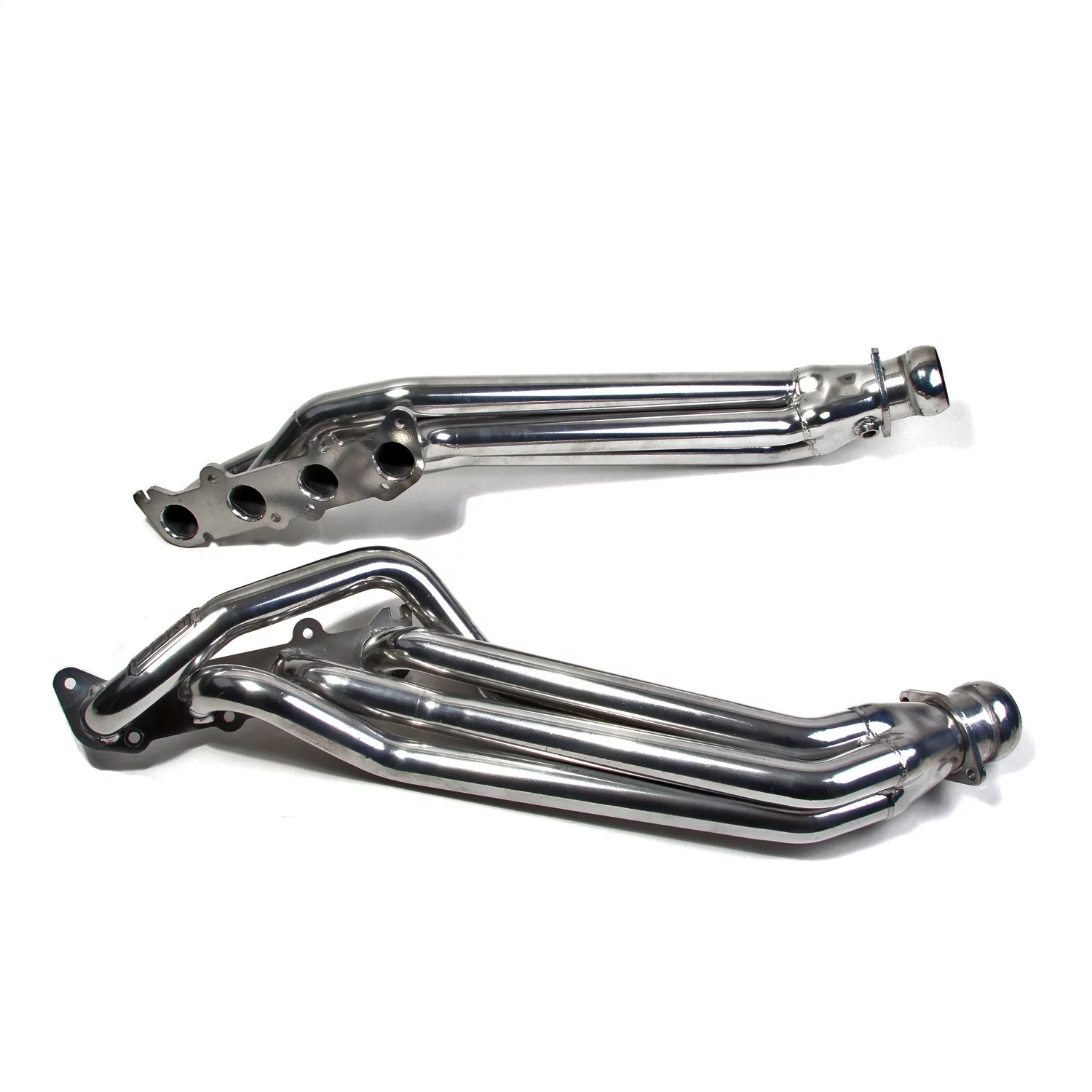BBK Performance 18560 1-7/8 Long Tube Headers Polished Silver Ceramic Coated Fits select: 2011-2022 FORD MUSTANG