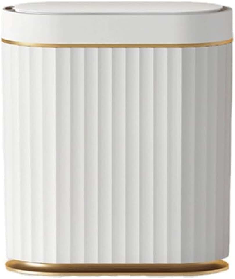 Trash Can Sensor Automatic Household Trash Bin Bathroom Storage Narrow Trash Bin Kitchen Garbage, 29CM