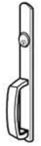 Von Duprin 608NLR26 608NL-R US26 88 Series Night Latch Trim