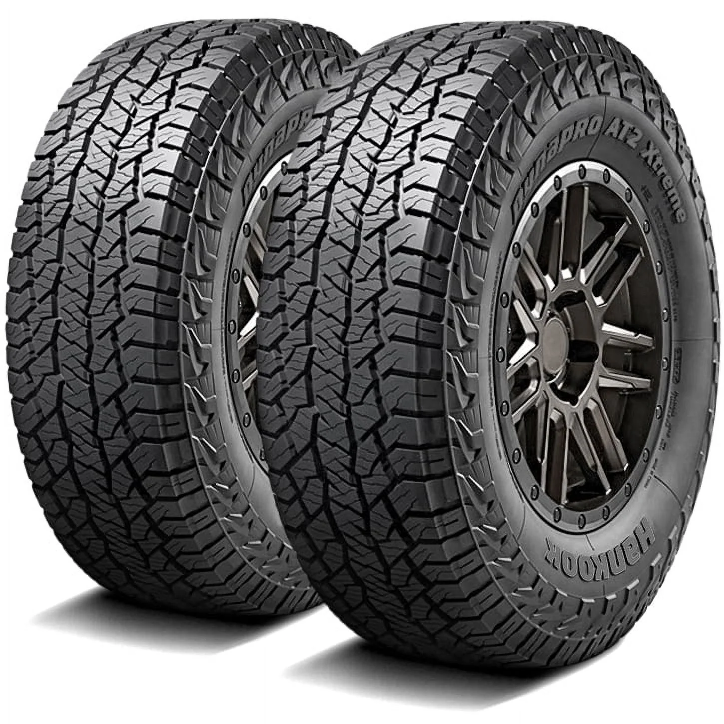 Pair of 2 (TWO) Hankook Dynapro AT2 Xtreme LT 225/75R16 Load E 10 Ply XT X/T Extreme Terrain Tires Fits: 2010-16 Jeep Wrangler Unlimited Sport, 2003-04 Jeep Grand Cherokee Laredo
