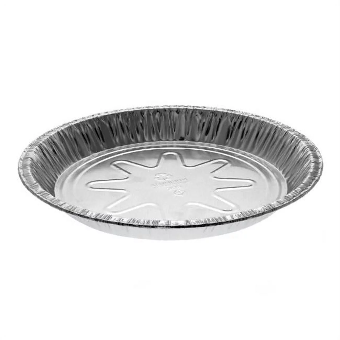 Pactiv Y20940 R3JC 9 in. Aluminum Pie Plate, Medium - Case of 400