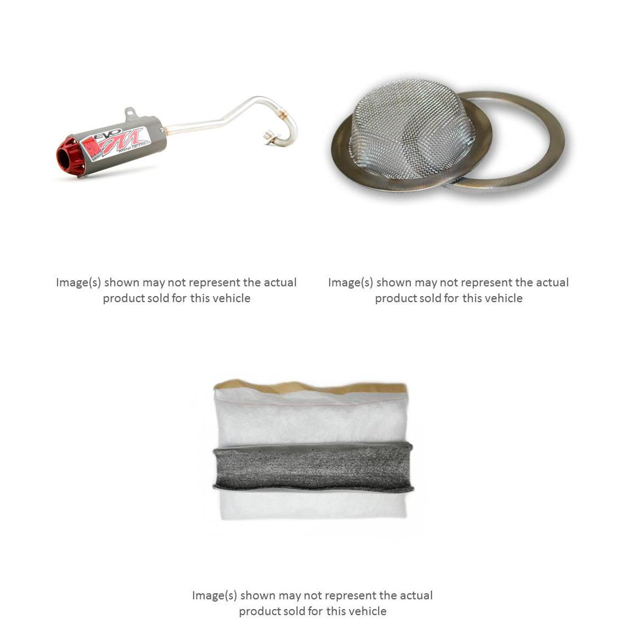 BIG GUN EVO Mini Series Full Exhaust Muffler System with Arrestor and Packing Kit for POLARIS OUTLAW 90 2007-2016