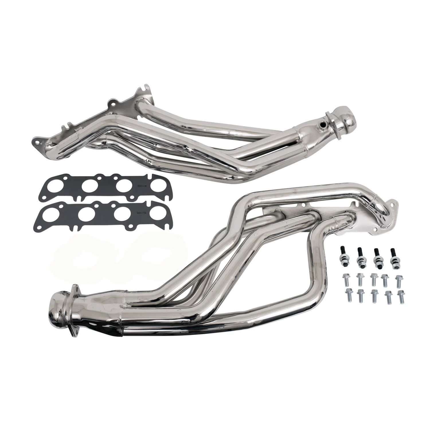 BBK Performance 1634 1-3/4 Long Tube Headers Coyote Swap Titanium Ceramic Coated Fits select: 1996-2004 FORD MUSTANG GT, 1987-1995 FORD MUSTANG