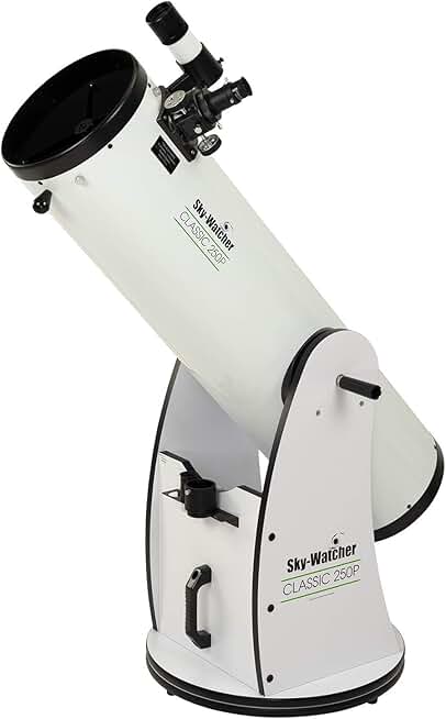 Sky Watcher Sky-Watcher Classic 250 Dobsonian 10-inch Aperature Telescope – Solid-Tube – Simple, Traditional Design – Easy to Use, Perfect for Beginners (S11620)