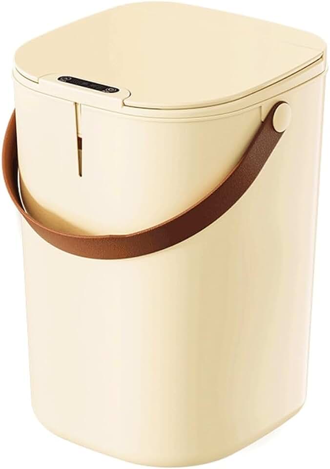 Smart Trash Can Automatic Sensor Trash Can with Lid Trash Bin Bathroom Wastebasket Smart Home