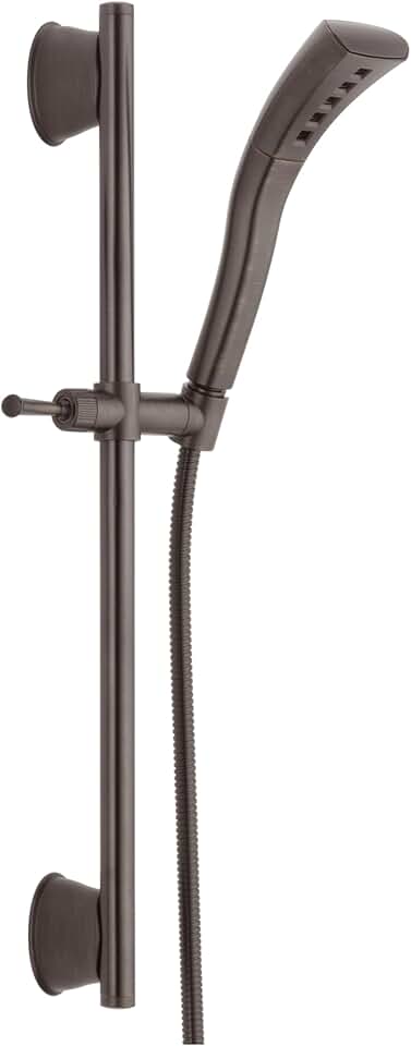 DELTA FAUCET 51579-RB, Venetian Bronze Slide Bar Hand Shower