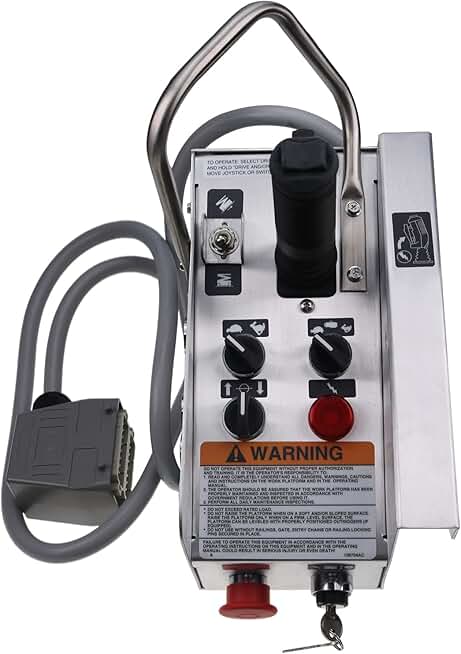 ZTUOAUMA Control Box Assembly with Joystick 400091 400091AJ for Skyjack Scissor Lift SJ600 SJ800 Series SJ7027RT SJ7127RT SJ7135RT 7027