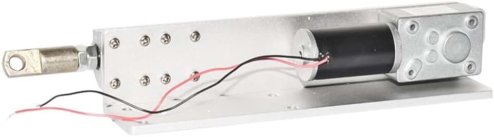 Davitu DC Motor - DIY reciprocating linear custom 24v linear motor 12v reciprocating mechanism telescopic power supply speed regulator - (Speed(RPM): 36, Voltage(V): 24V)