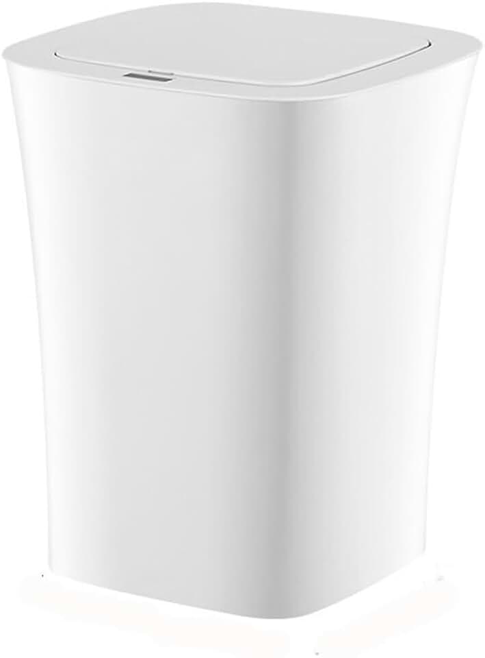 Motion Sensor Bathroom Trash Can Touchless Small Trash Bin for Office Bedroom Living Room