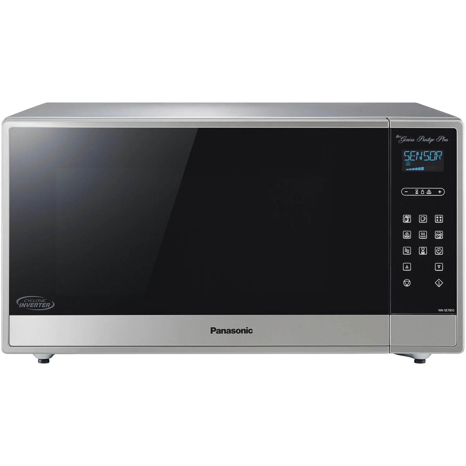 Panasonic New 1.6-Cu. f t. Built-In/Countertop Cyclonic Wave Microwave Oven, Stainless Steel