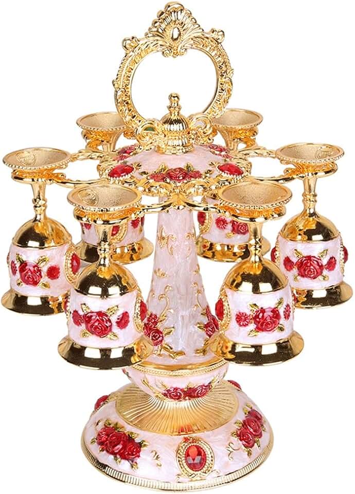 Home Liquor Hanging Cup Holder Wine Glass Holder Hanging Upside Down Hotel Vintage Living