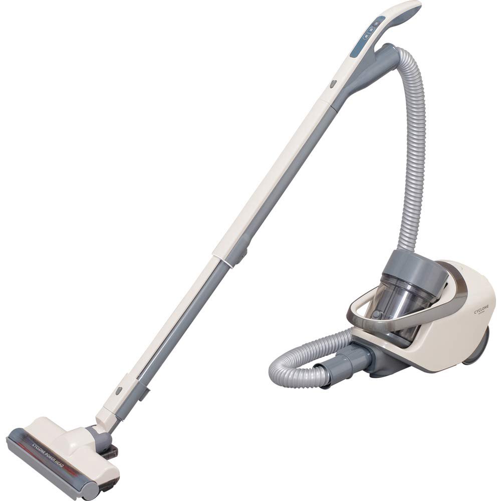 Iris Ohyama IC-CTP2-C Vacuum Cleaner, Lightweight, Cyclone Cleaner, Cyclone Power Head, 2-Way Nozzle, Washable, Ivory