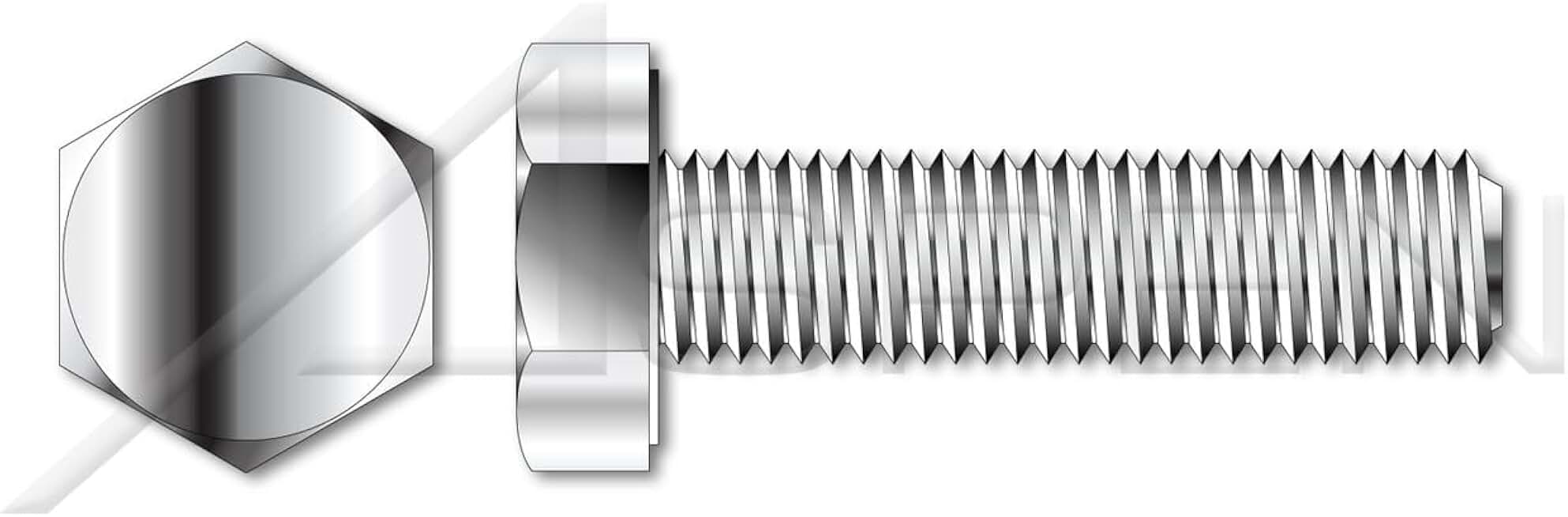 (300 pcs) M5-0.8 X 70mm DIN 933 / ISO 4017, Metric, Hex Head Cap Screws Bolts, Full Thread, A4-80 Stainless Steel