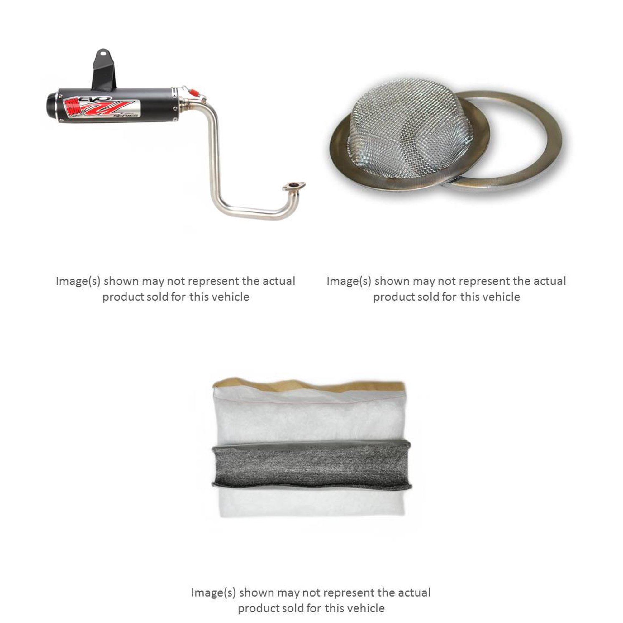 BIG GUN EVO Utility Series Full Exhaust Muffler System with Arrestor and Packing Kit for POLARIS RZR 170 2009-2016