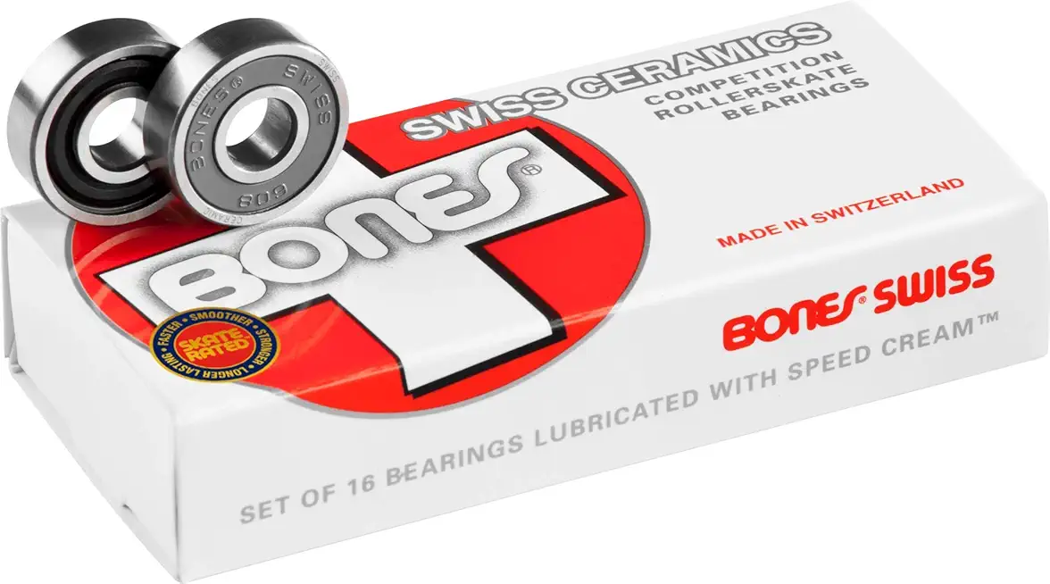 Swiss Ceramics Bearings (8mm, 16 Pack)