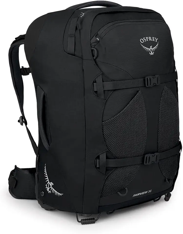 Osprey Fairview Women's Wheeled Travel Pack 36L, Black