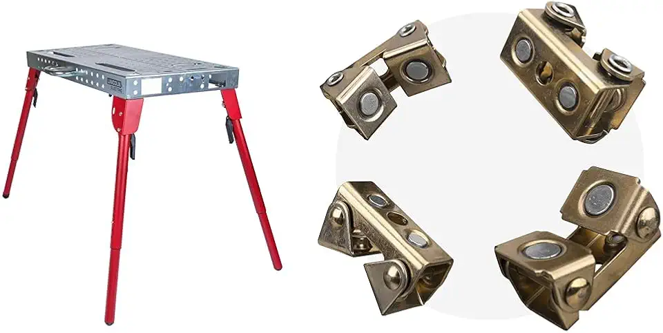 Lincoln K5334-1 Portable Welding Table Folding Workbench 21