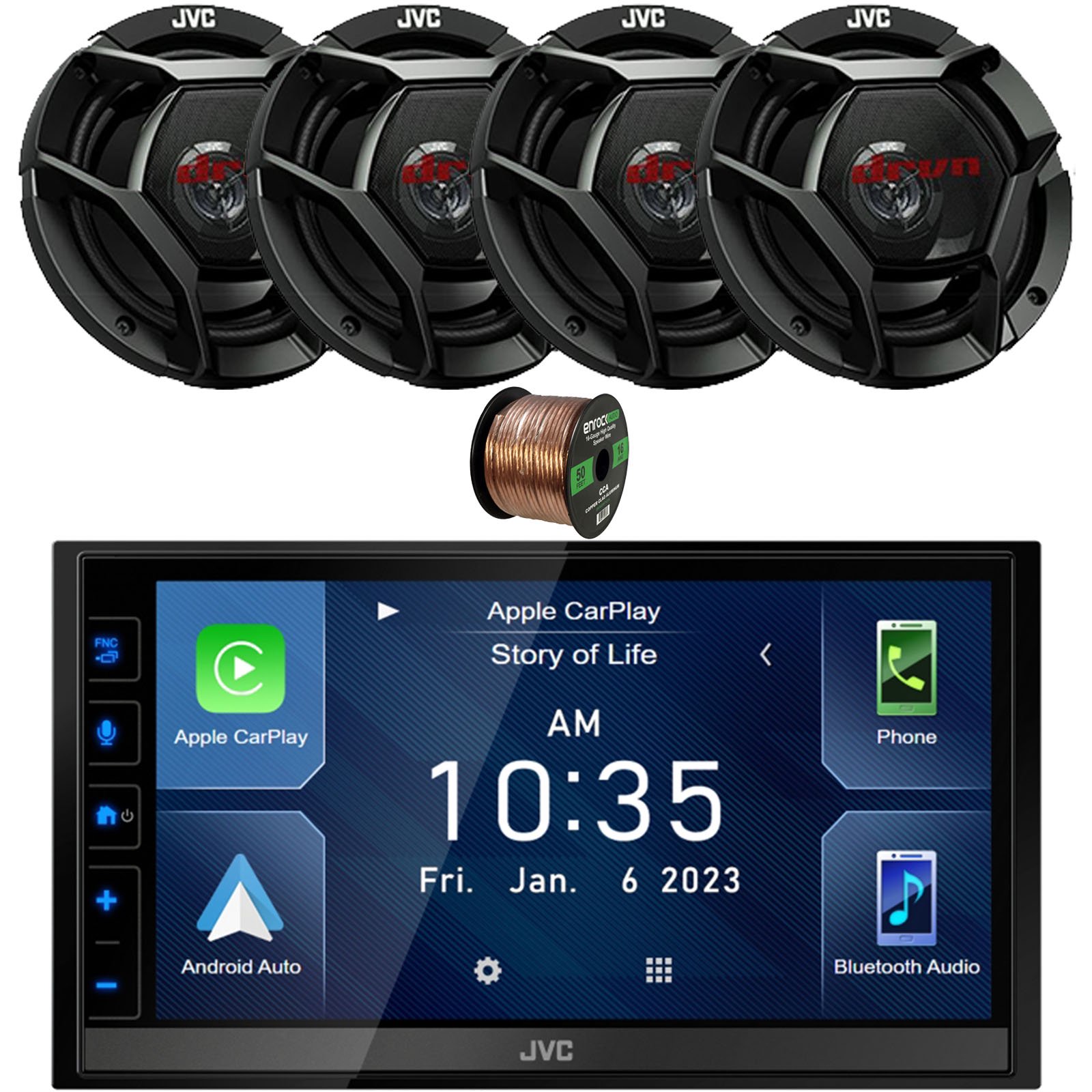 In-Dash Double DIN 6.8