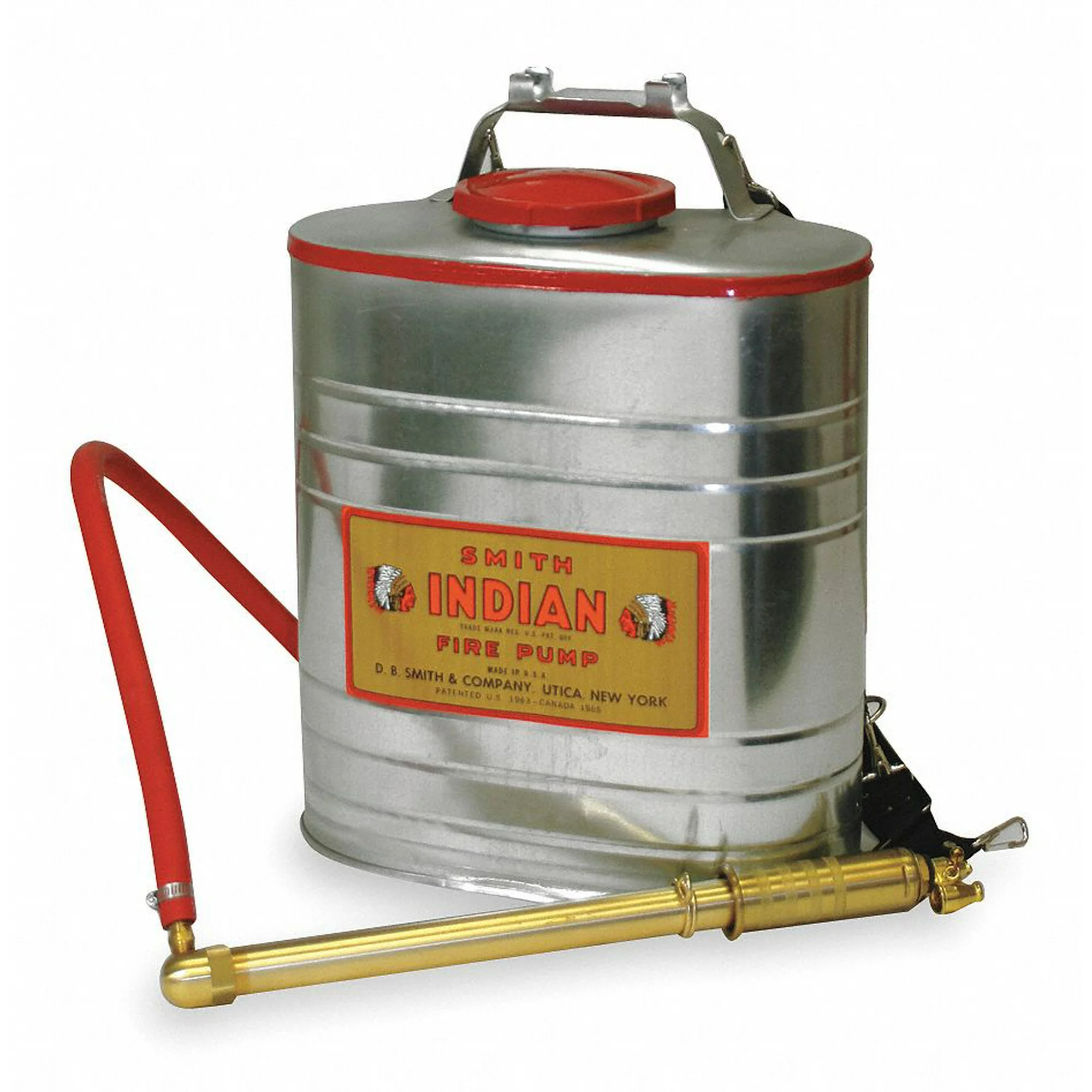 Indian Wildland Pump,5 gal,Carrying Tank,Steel 179014-1