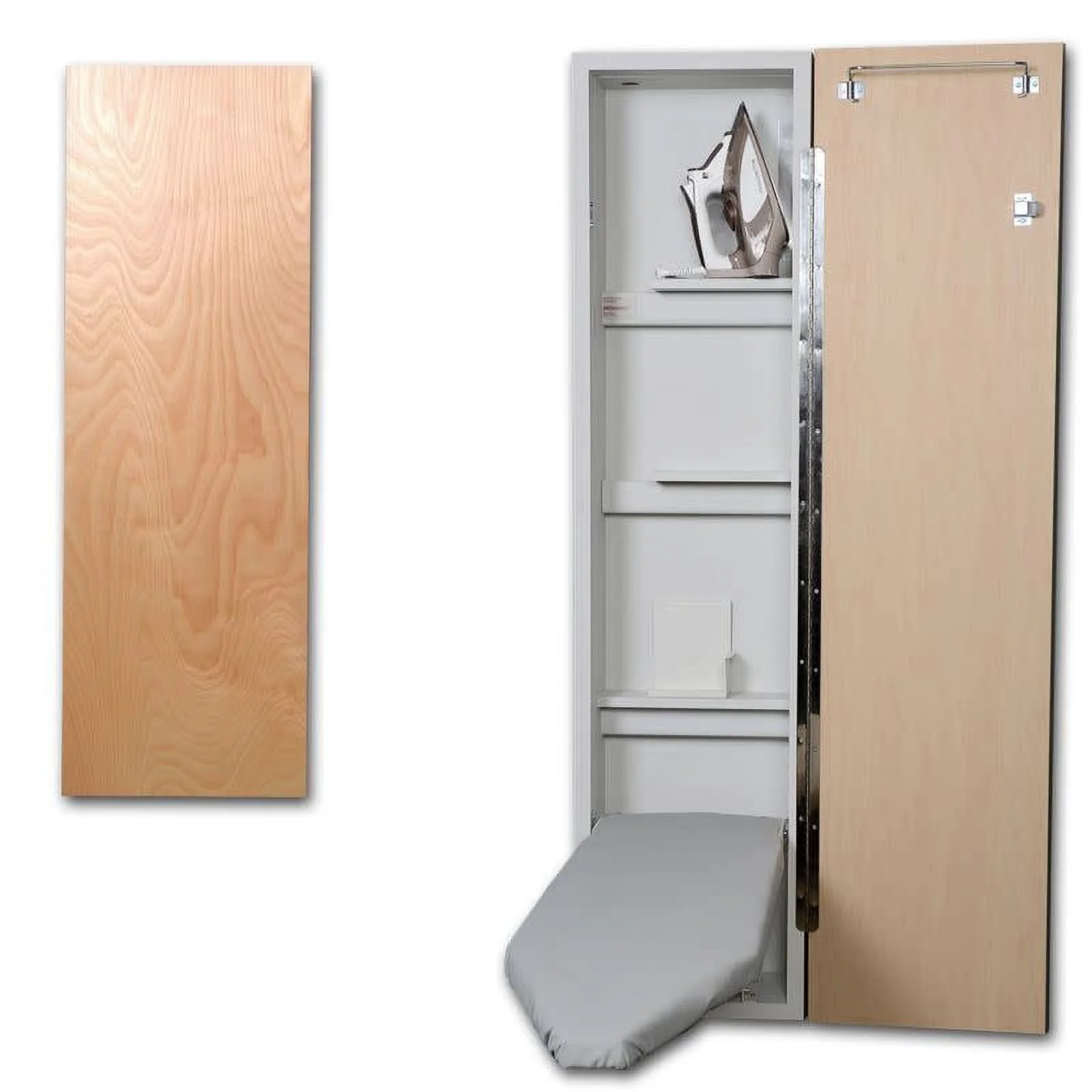 Iron-A-Way Ne-46-L Ironing Center - Flat Wood