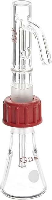 Kimble 422530-0025 Chromatography TLC Reagent Sprayer with Screw Thread Ground Joints, 19/22 Standard Taper Joint, 25mL Capacity