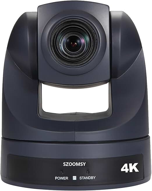 HDMI USB PTZ Camera 10x Optical Zoom 4K 30fps Video Conference Webcam for Meeting Live Streaming and Church Skype,Teams Video Calls Works with Zoom,OBS,TikTok,YouTube,etc, (HDMI 1080P)