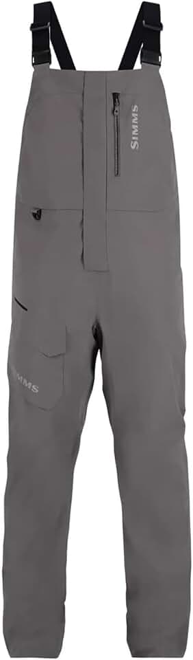 Simms Challenger Waterproof Bibs for Men - Durable Rain Gear and Work Bib for Fishing, Hunting, Snowmobiling, and More