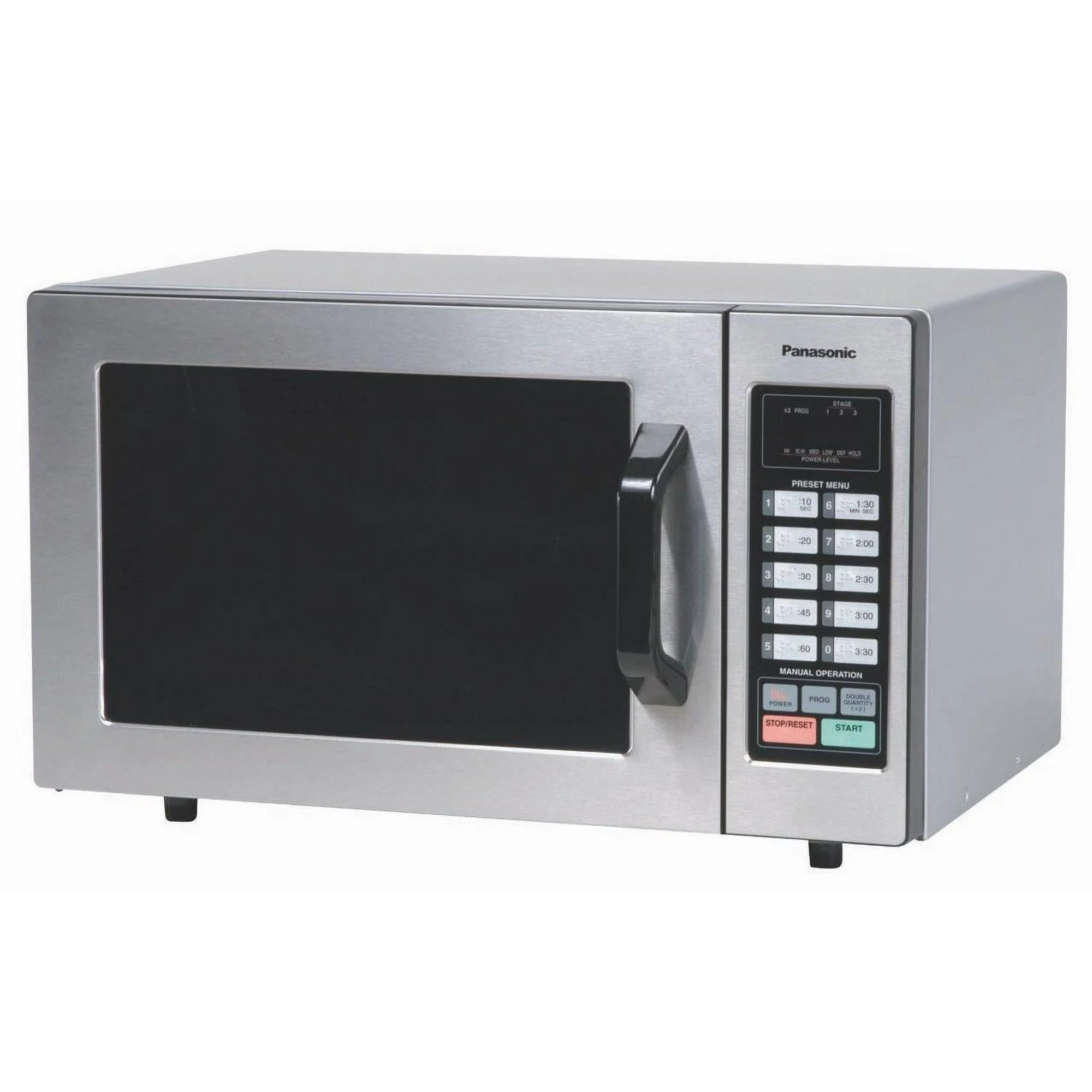 Panasonic 1000 Watts 1000W Comercial Microwave Prog NE1054F Silver