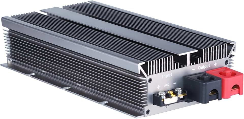 DC 24V to 12V Step Down Converter Voltage Regulator 200A 2400W Waterproof DC/DC Buck Transformer Power Supply