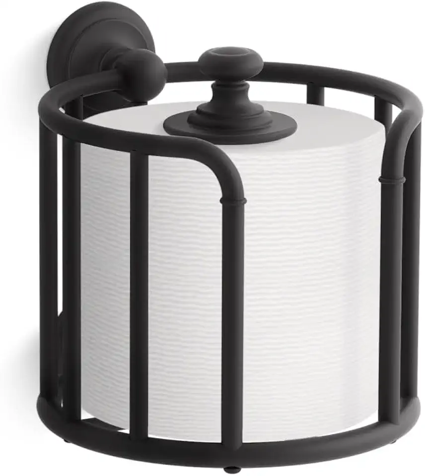 Kohler 72576-BL K-72576-BL Artifacts Tissue Carriage, Matte Black