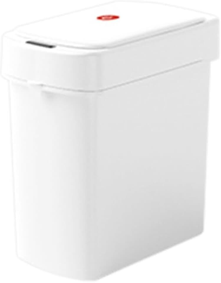 Smart Sensor Trash Can Automatic Kicking Garbage Bin for Kitchen Bathroom Waterproof Waste Bin
