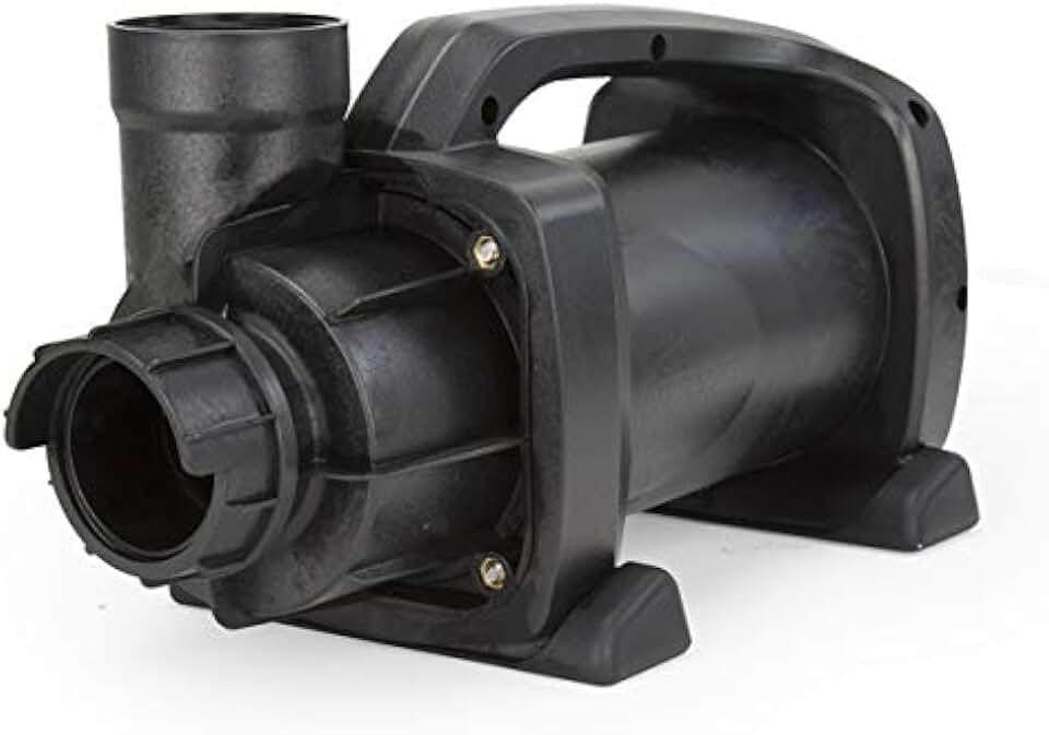 Aquascape SLD 5000-9000 GPH Adjustable Flow Pond Pump, Smart Device Controls | 45037 Black