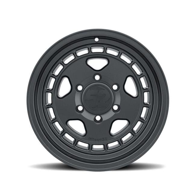 17 x 8.5 & 6x139.7 Bolt Pattern 0 mm ET 106.2 mm Center Bore Turbomac HD Classic Asphalt Black Wheel