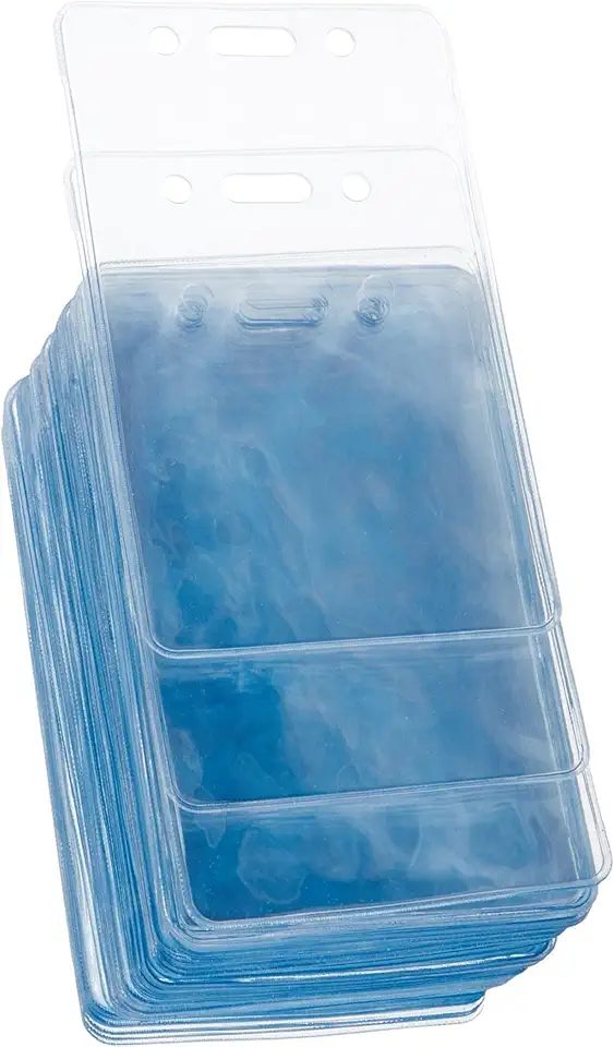 Amazon Basics DHNB001 Clear Badge Holder - Vertical (Pack of 1600)