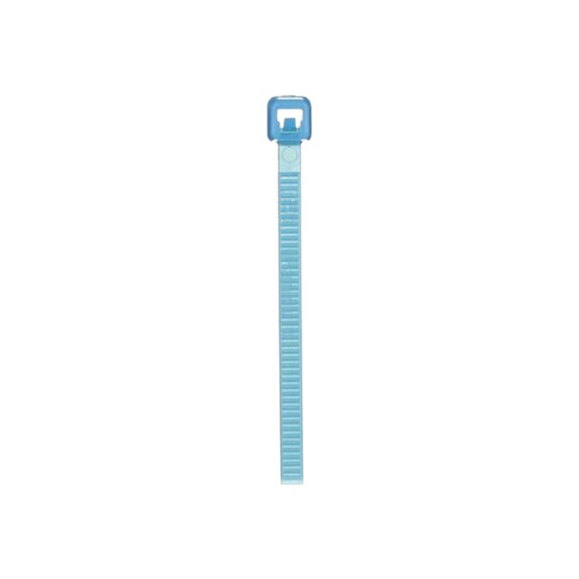 Panduit Pan-Ty - Cable locking tie - indoor - 4 in - aqua