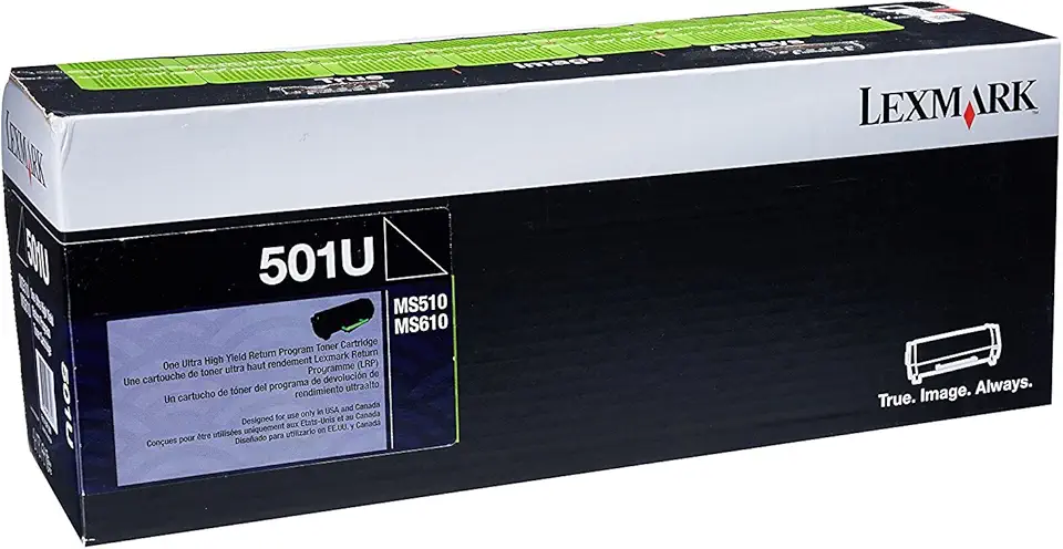 Lexmark 50F1U00 Ultra High-Yield Toner Cartridge, Black - in Retail Packaging