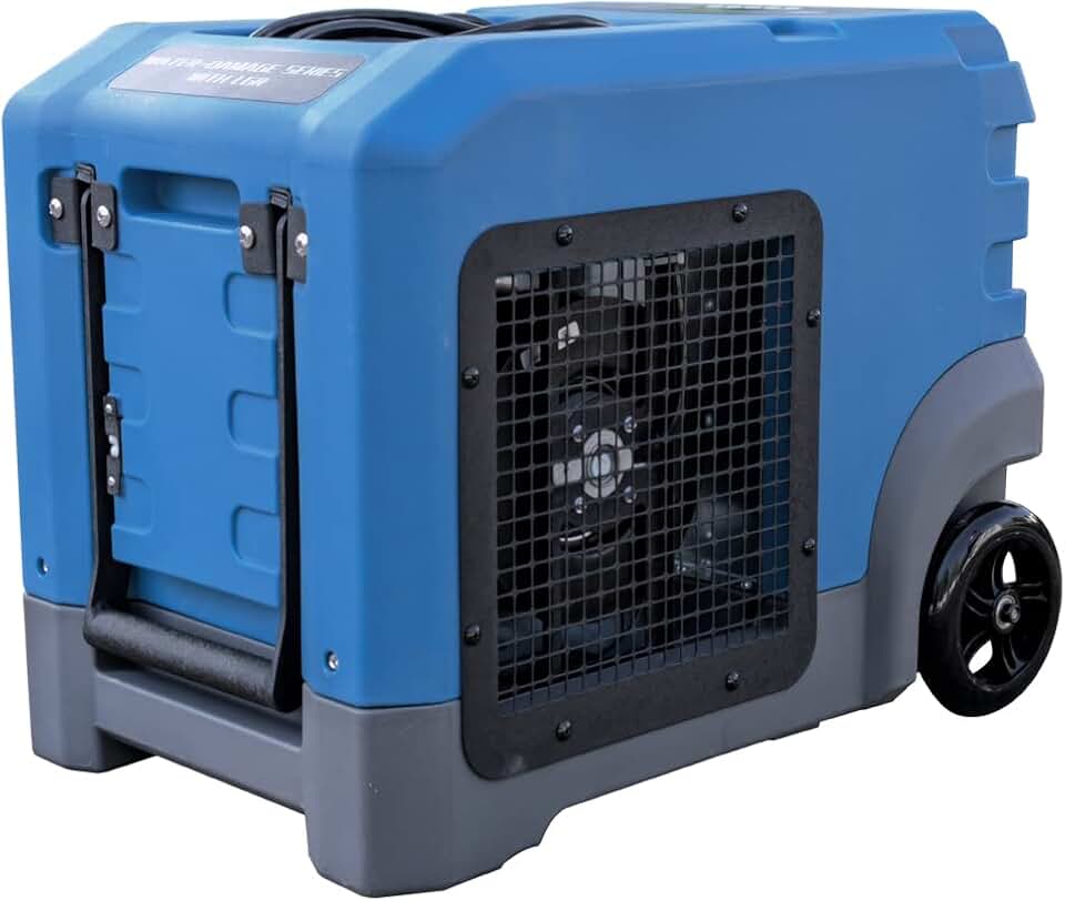 Alpha 225 Pints LGR Crawlspace Dehumidifier for Basement Restoration & water damage