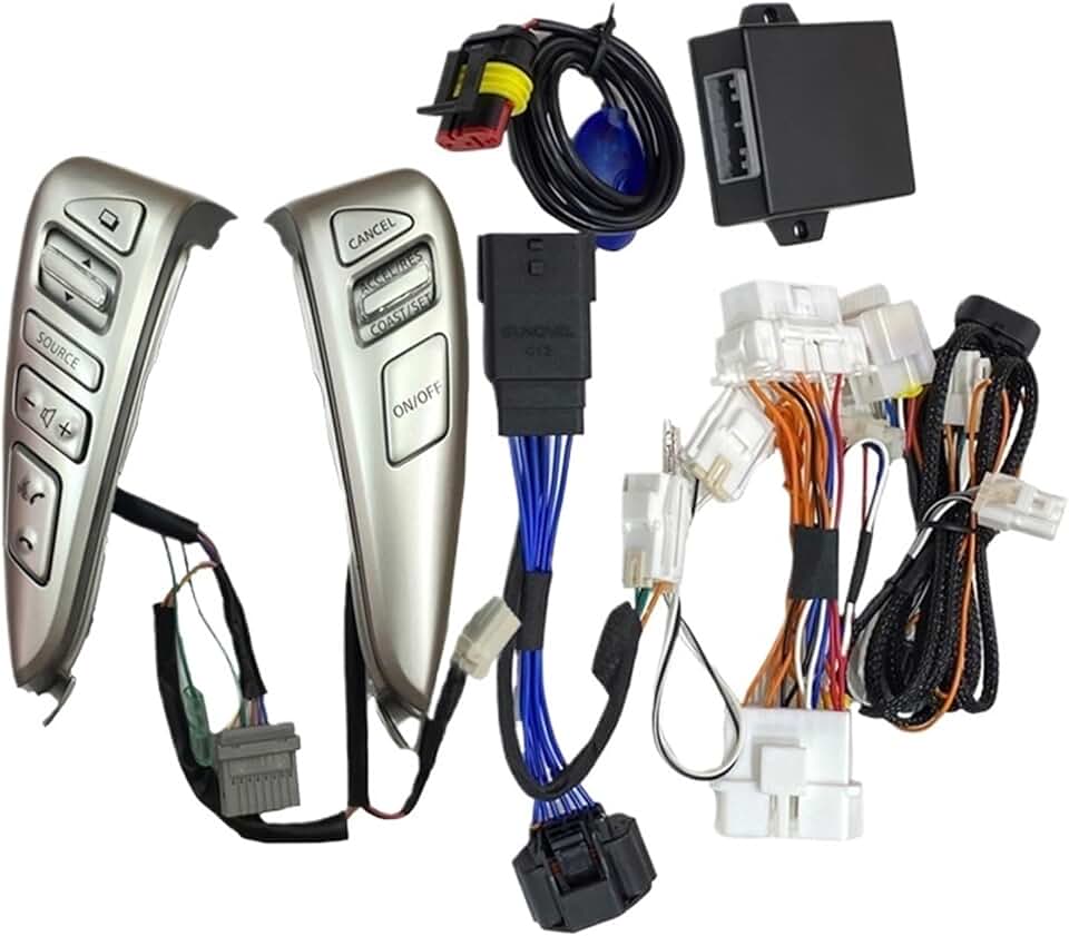 Car Cruise Switches Buttons Cruise Control Module System Compatible with Nissan Sunny Sylphy Sentra