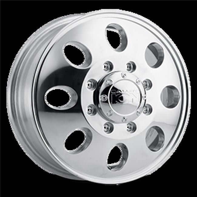 17 x 6.5 & 8 x 200 Bolt Pattern - 125.3 mm Offset & 142.2 mm Hub Polished Wheel