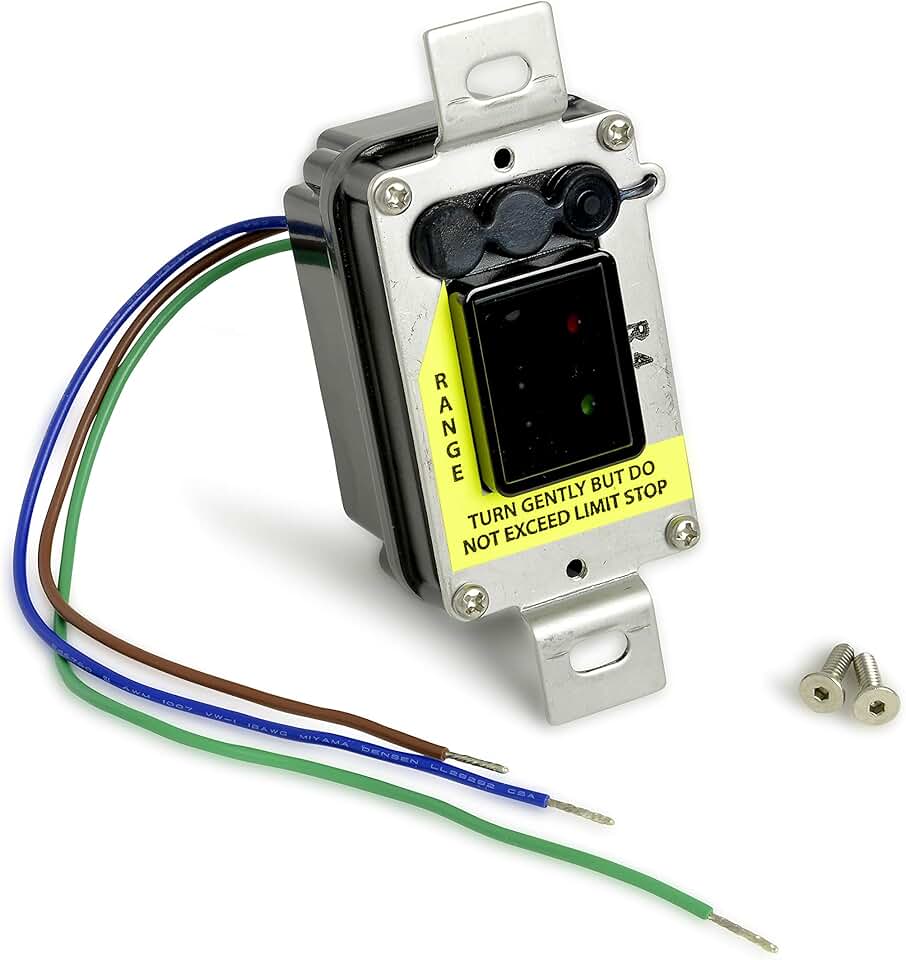 Zurn - PEMS6000-26 - Plastic, Zinc Wall Sensor, Chrome/Black, For Use With Zems Closet Valves, For Use With Grainger Item