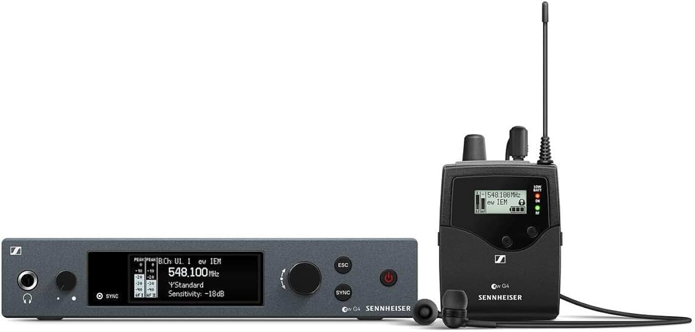 Pro Audio Sennheiser ew IEM G4-A1 In Ear Monitor system Range (470-516Mhz), Single
