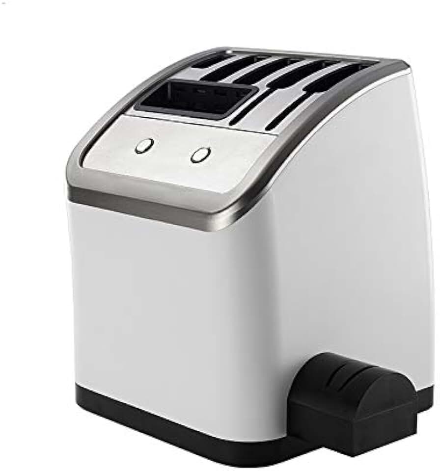 Stainless Steel Kitchen Magnetic Block Holder Set with Sharpener