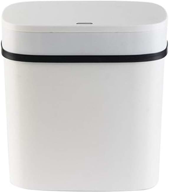 Intelligent Sensor Trash Can Toilet Automatic Cover Narrow Seam Garbage Bin Toilet Paper Basket Electric Living Room Creative