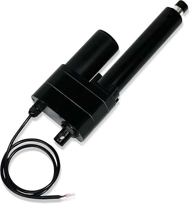 Progressive Automations 12V High Force Linear Actuator - 1 inch, 850 lbs Linear Actuator - Industrial, Heavy Duty Linear Actuator with IP65 Protection for Agriculture Automotive Industrial, PA-17