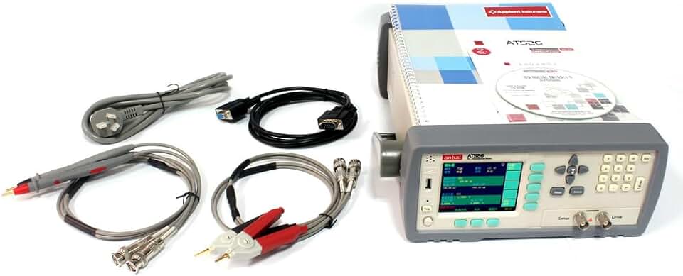 AT526 Battery Internal Resistance Meter AC Low ohm Meter ohmmeter AC Resistance Meter Tester DC Voltage Tester Meter 0.001mΩ~33.000kΩ, 0.00001V~120.000VDC (AT526B)