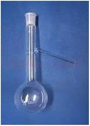 GOWE 500ml Quartz Glass distillation flask ROUND Bottom with support Lab Glassware