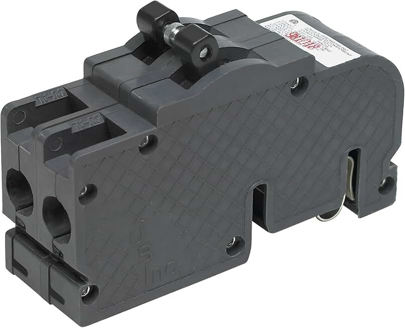 Connecticut Electric UBIZ2125 Newly Manufactured Zinsco QCAL125 Replacement, Two Pole 125 Amp Thick Series Circuit Breaker, Gray